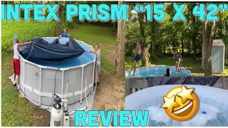 Intex "15 X 42" Prism Frame Pool 2020