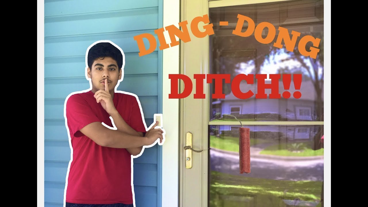 DING DONG DITCHING (FAILS!) - YouTube