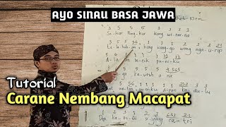 Materi 20: Carane Nembang Macapat