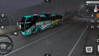 lagu minang maratok ratok | perjalanan bukittinggi - pekanbaru) bus simulator indonesia - bus sumbar