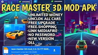 Race Master 3D Mod Apk V.3.6.16 Terbaru 2025 Unlimited Money & Unclok All Cars Link Mediafire screenshot 5