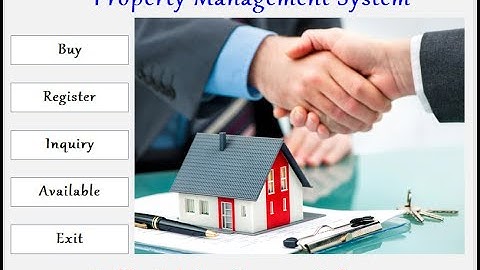 Property Management System | PMS | Java Database Project Demo