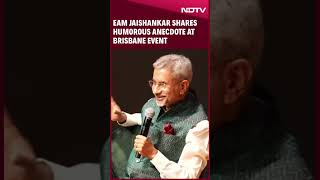 EAM Jaishankar | S Jaishankar Shares Humorous Anecdote at Brisbane Event