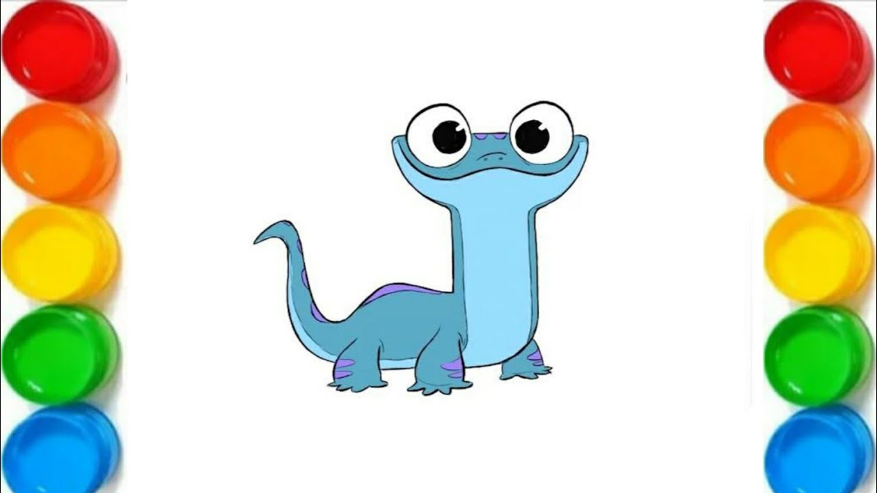 Frozen Rasm How to draw a cute bruni frozen 2/ Как нарисовать милую бруни ...