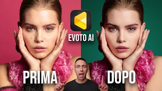 EVOTO AI: IL FUTURO NELLA POST PRODUZIONE DEI RITRATTI!