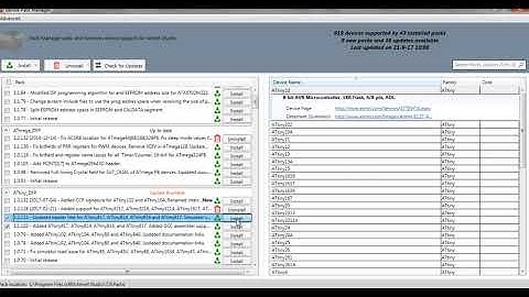 ATMEL Start ATtiny817  run through