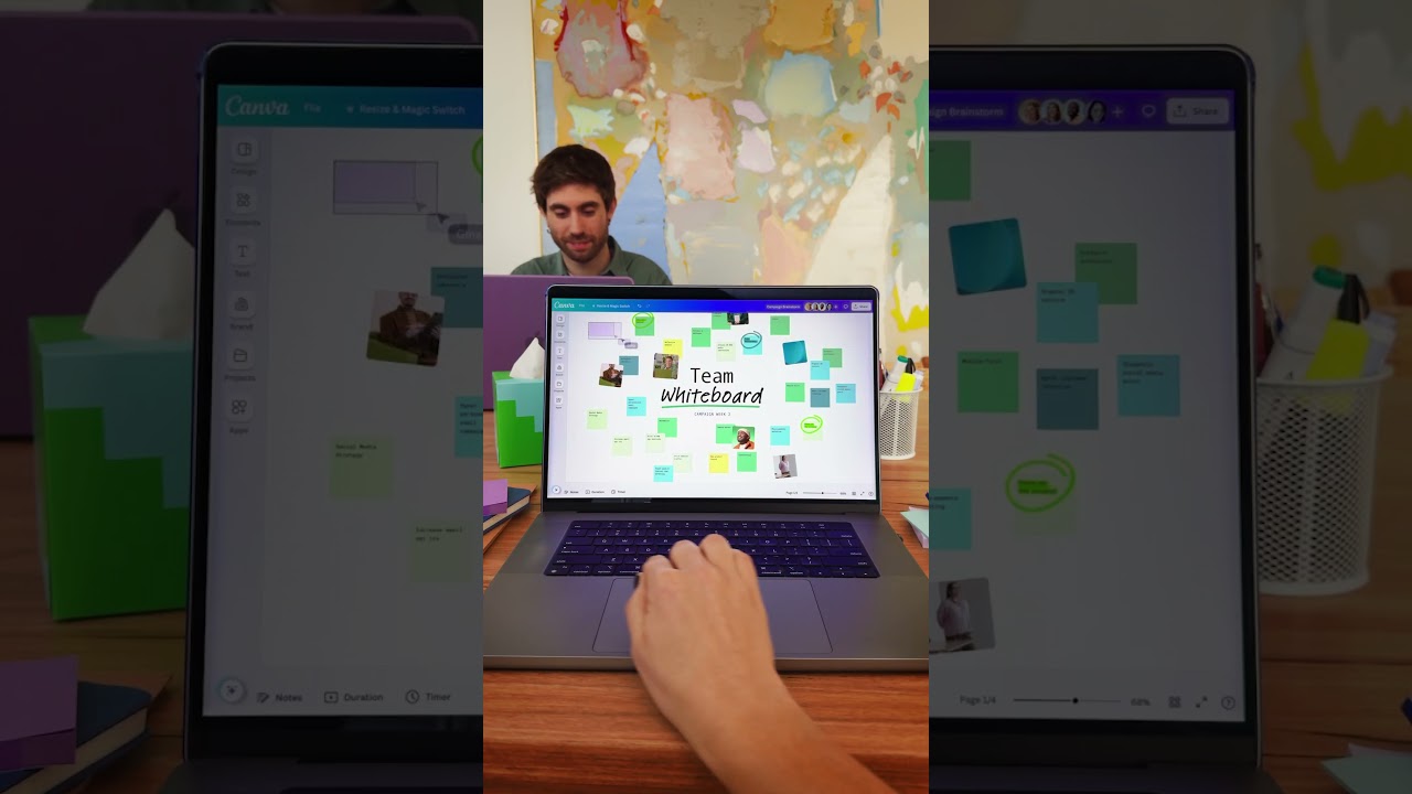 Brainstorm SORTED with Canva Whiteboards