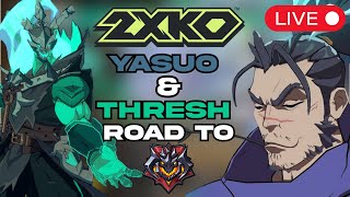 2XKO Yasuo And Thresh Road To Master And Casual Matches!