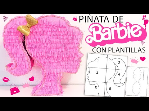 COMO HACER UNA PIÑATA GIRATORIA BARBIE Parte 2 