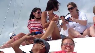 Cancun Mexico Catamaran from  Cancun and Isla Mujeres  Feb 2016