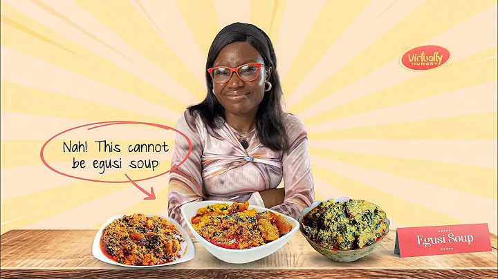 Nigerians taste each other's EGUSI SOUP | Virtually Hungry 