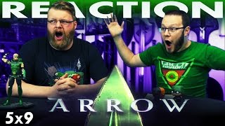 Arrow 5x9 MID-SEASON FINALE REACTION!! 