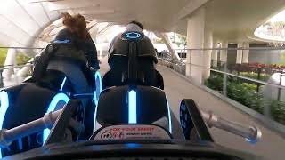 Tron Walt Disney World Ride POV! (Horizon Leveling)