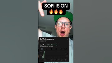SOFI breaks $30 a share today! Sofi has reached a new 52 week high today breaking $30 a share