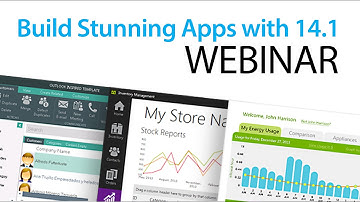 Webinar: Stunning Apps with Infragistics 14.1