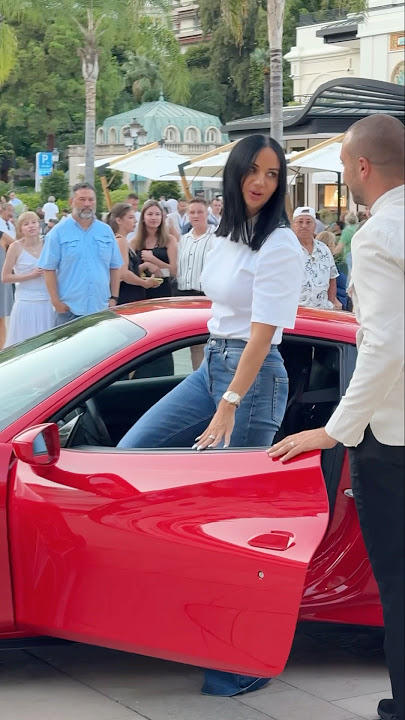 Monaco pretty lovely Girl #driving #ferrari #488pista #monaco #lifestyle #luxury #fashion #supercars
