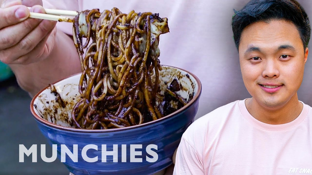 Make Jajangmyeon, Korean Noodles In A Black Bean Sauce | Quarantine Cooking | Munchies