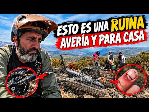 Me quedo TIRADO casi en la cima del OCEJÓN! 💥 Avería, sangre y para casa
