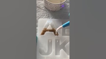 Making resin ocean keychain | Resin beach art | Resin keychain tutorial step by step | Ocean theme