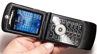 Motorola Razr V3 Black ретро телефон оригинал из Германии хорошее состояние проверка обзор