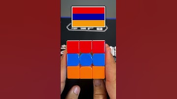ARMENIA FLAG on the Rubik