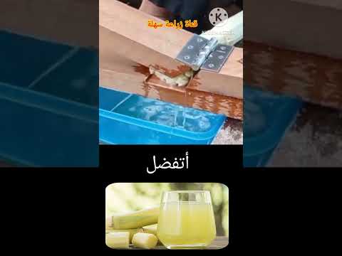 عصارة قصب منزلية