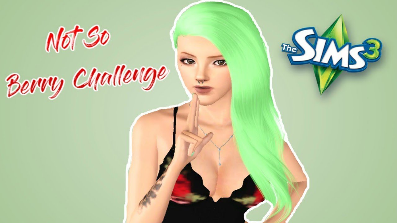 The Sims 3 Not So Berry Challenge Create A Sim YouTube