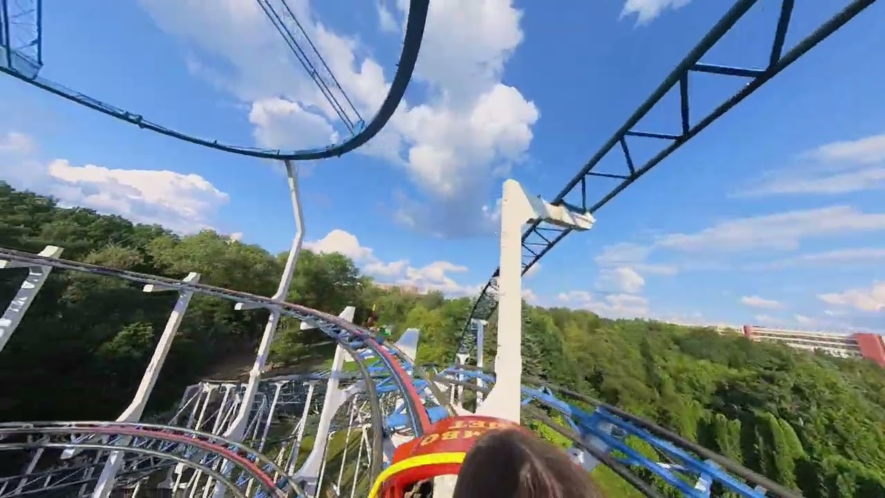 Американские горки.  п. им. Челюскинцев г. Минск.