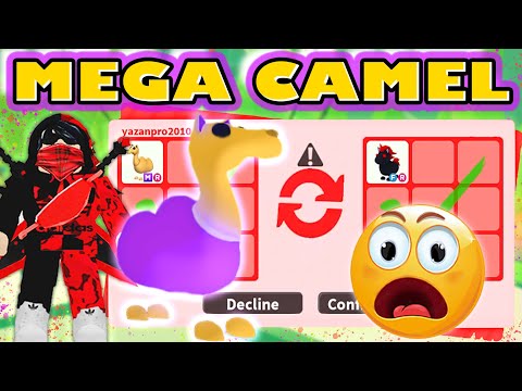 NO WAY ?? TRADING FIRST MEGA CAMEL ? (MAKING & AND WHAT PEOPLE OFFER) IN NEW ADOPT ME UPDATE! ROBLOX