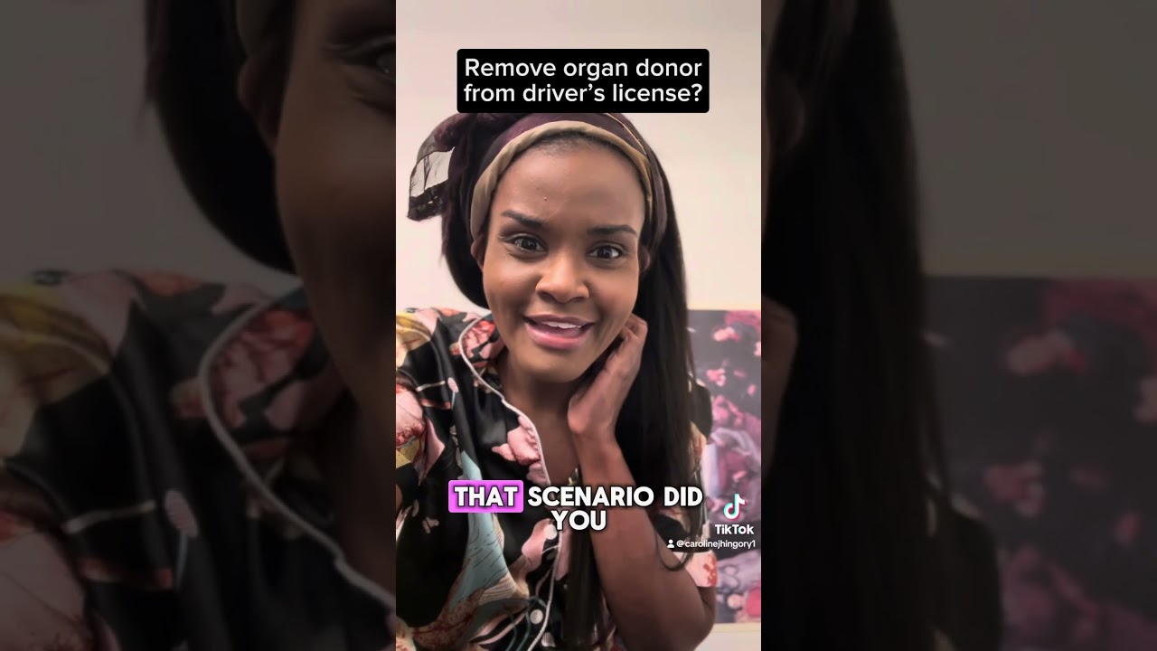 Remove Organ Donor from Driver’s License?