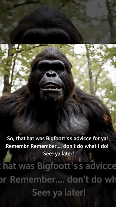 Bigfoot’s Modern Life Hacks 8