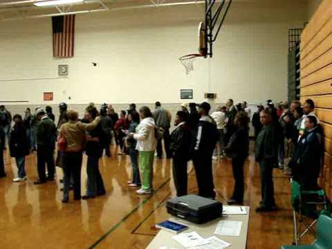 Election 2008 - Ruffner Middle School Long Lines