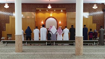 سورة المرسلات من صلاة مغرب الجمعة ١٢ جمادى الأولى ١٤٤٠ بمسجد السلام بالشطبه . ناصر العتيبي