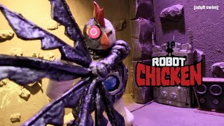 Robot Chicken Fights The Evil Scientist | adult swim
