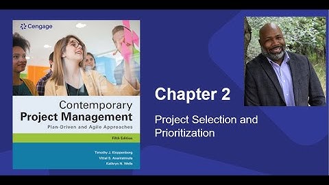 Chapter 2 - Project Selection and Prioritization