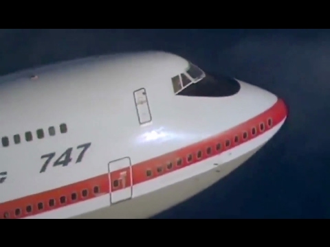 Boeing 747-100 "jumbo jet" first flight tribute from Smithsonian National Air and Space Museum