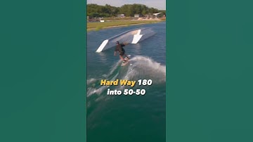 Improve your rail riding. Try these 180 variations #wakeboarding #shorts