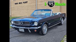 1966 Ford Mustang Convertible at I-95 Muscle