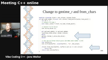 Vibe Coding C++ - Jens Weller - Meeting C++ online