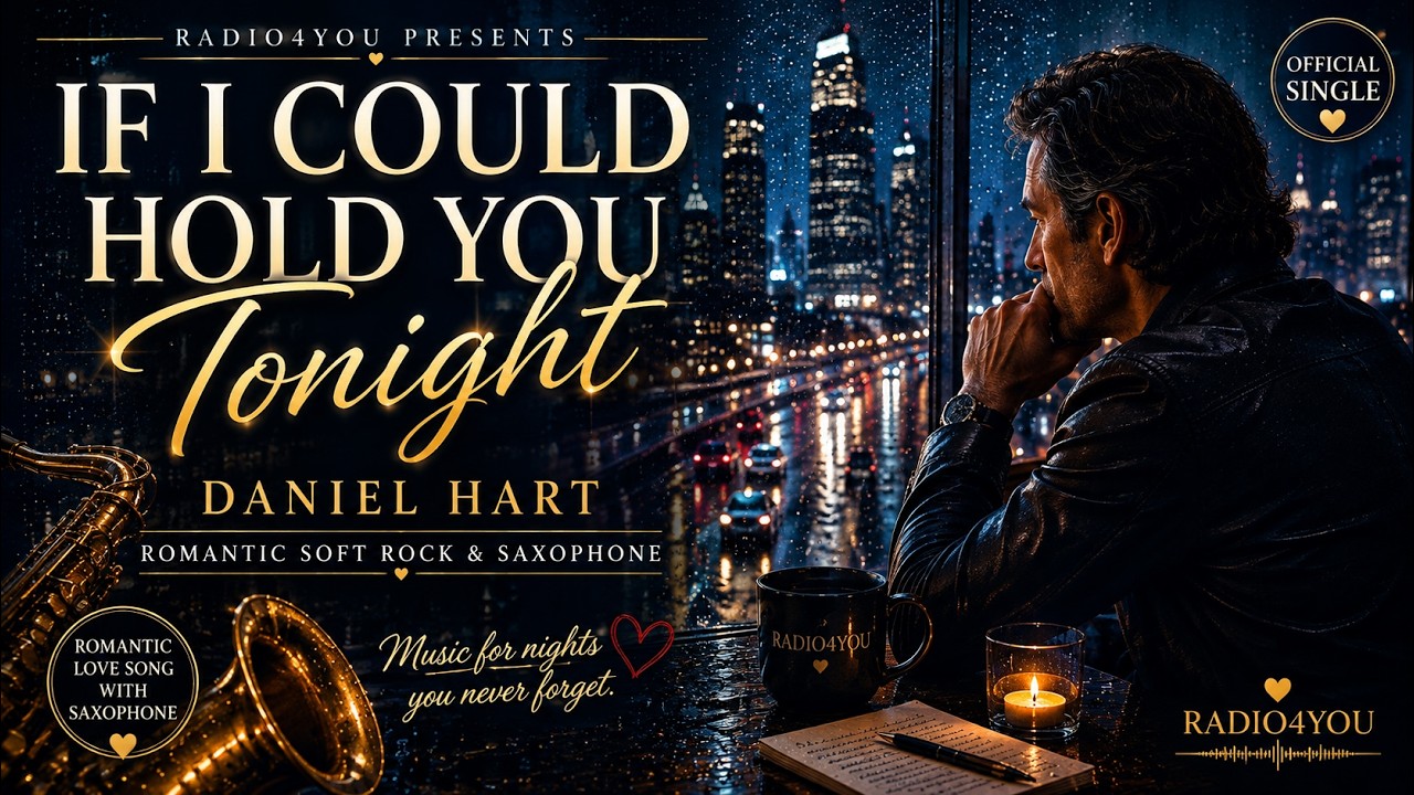 Cover If I Could Hold You Tonight – Daniel Hart | Romantic Soft Rock & Saxophone