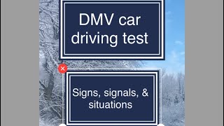 DMV car driving test ॥ Practice Q/A for signs, symbols and situations ॥ screenshot 5