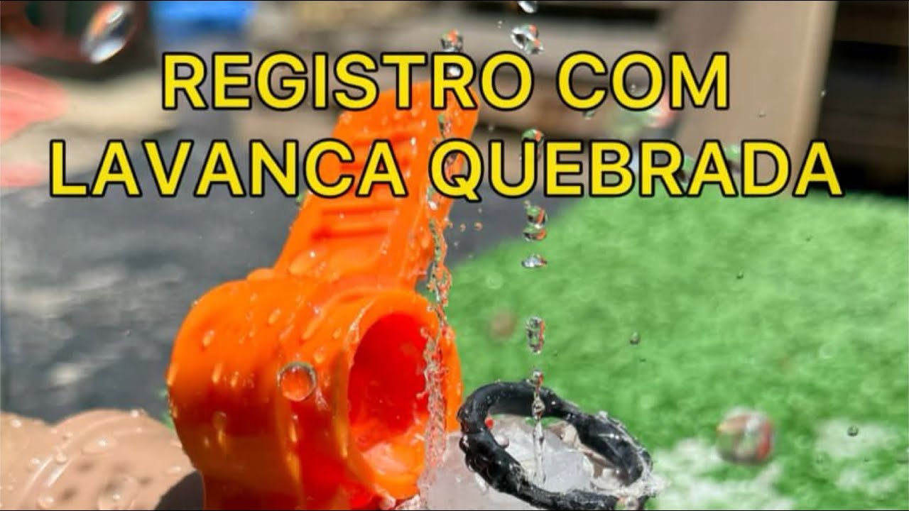 Encanador me ensinou a como Consertar um Registro com Alavanca Quebrada!! Economize seu dinheiro