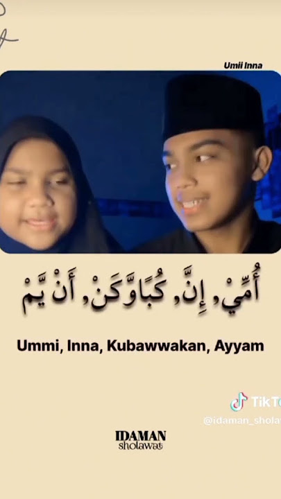 Ummi Inna kubawwakan ayyam 😁
