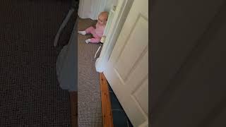 Playing hide and seek with a 14month old 🥰🥰