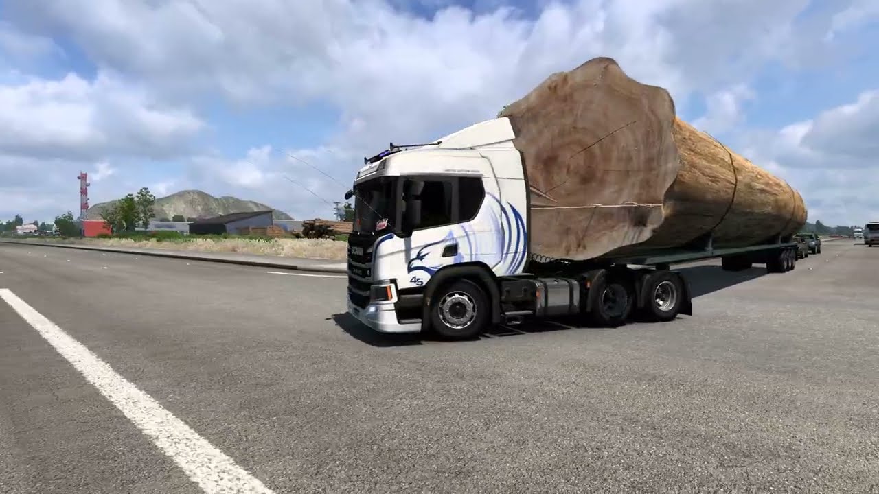 Euro Truck Simulator 2 Realistic Truck Driving Gameplay Ep219 