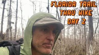 Day 2  2024 Florida Trail Thru Hike