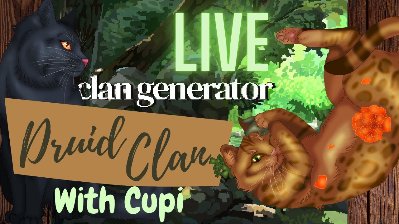 ClanGen LIVE Rebuilding After Tragedy Druid Clan 04 YouTube