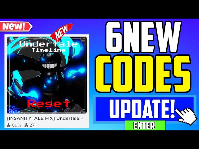 Undertale Last Reset Codes - Free Gold and More