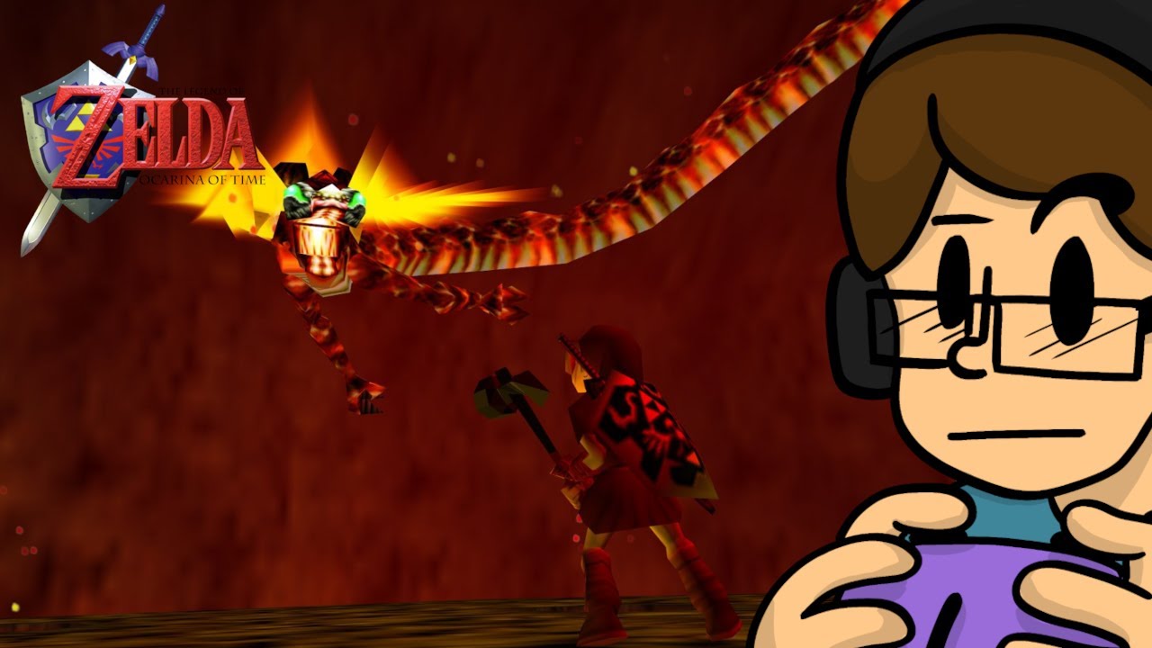 Burn baby BURN, Goron inferno! The Fire Temple in Ocarina of Time! || The Burger Stream