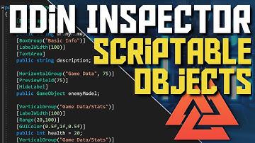 How to Use Odin Inspector with Scriptable Objects?